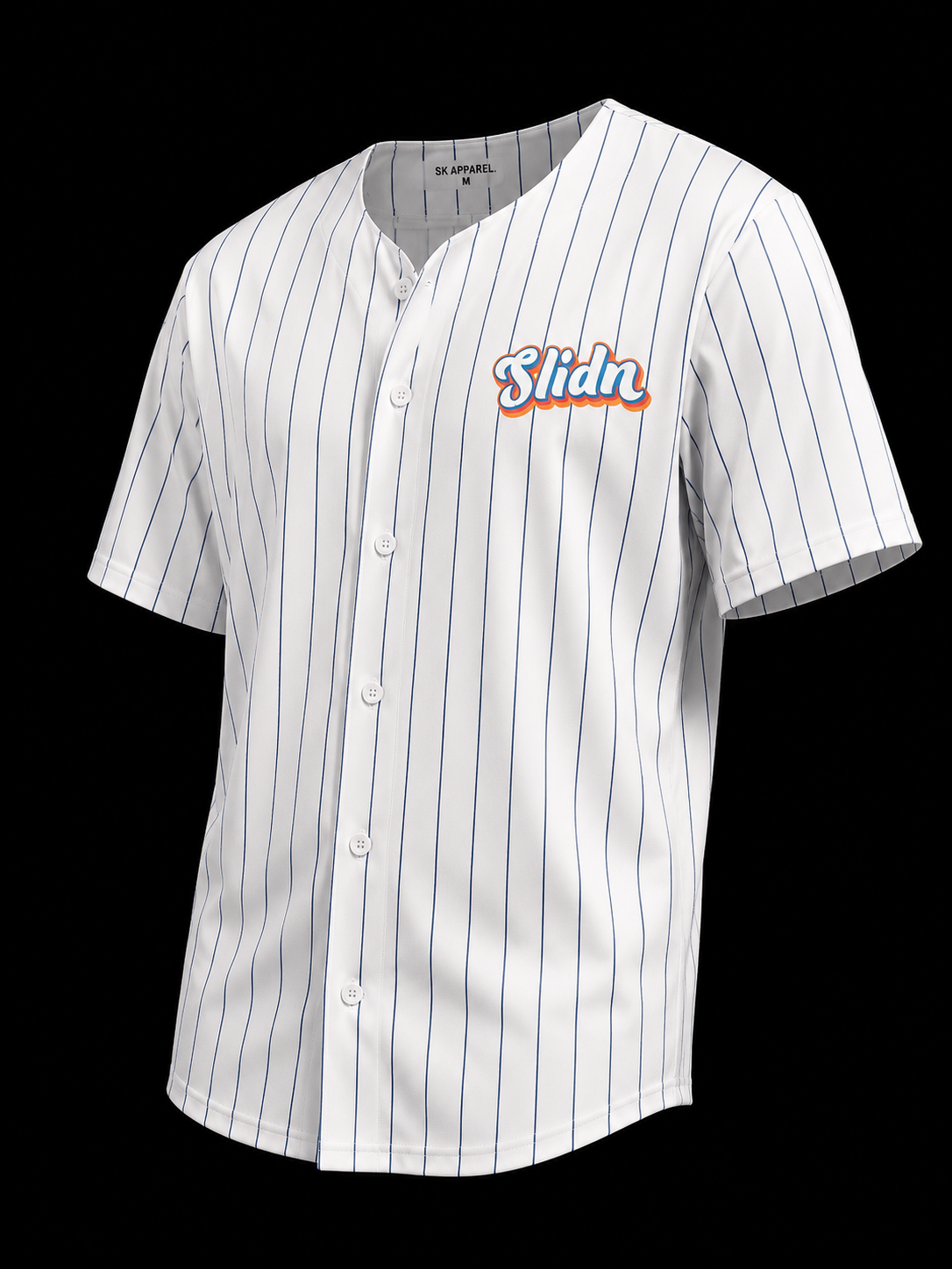 Slidn jersey white / blue
